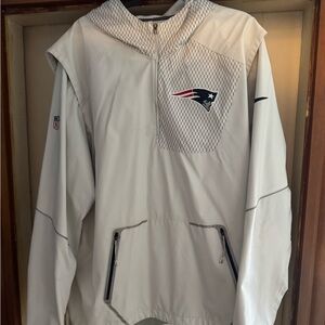 New England patriots white Nike sideline jacket RARE 3xl